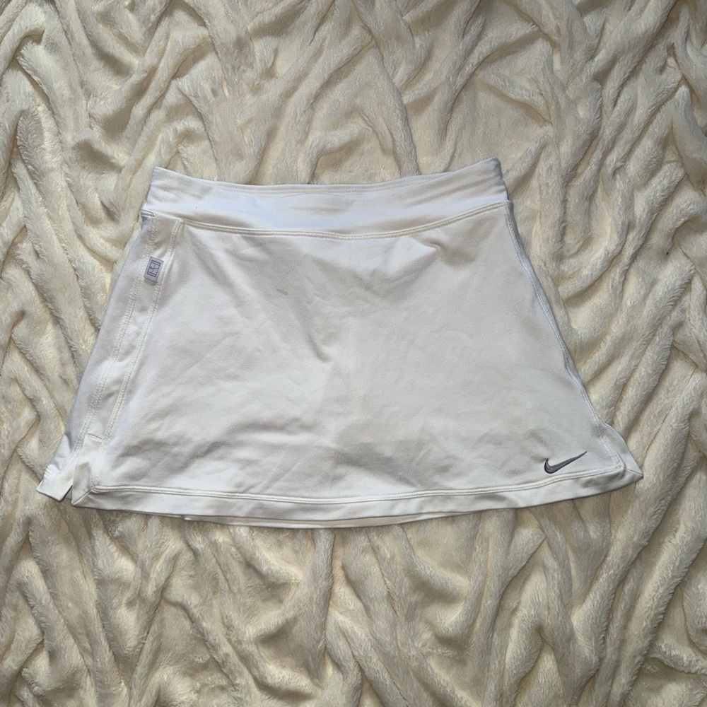 Nike White Athletic Skirt - Picture 1 of 5